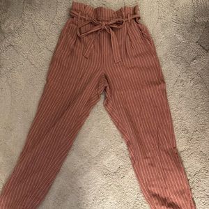 American Eagle Striped Pants, Size Small